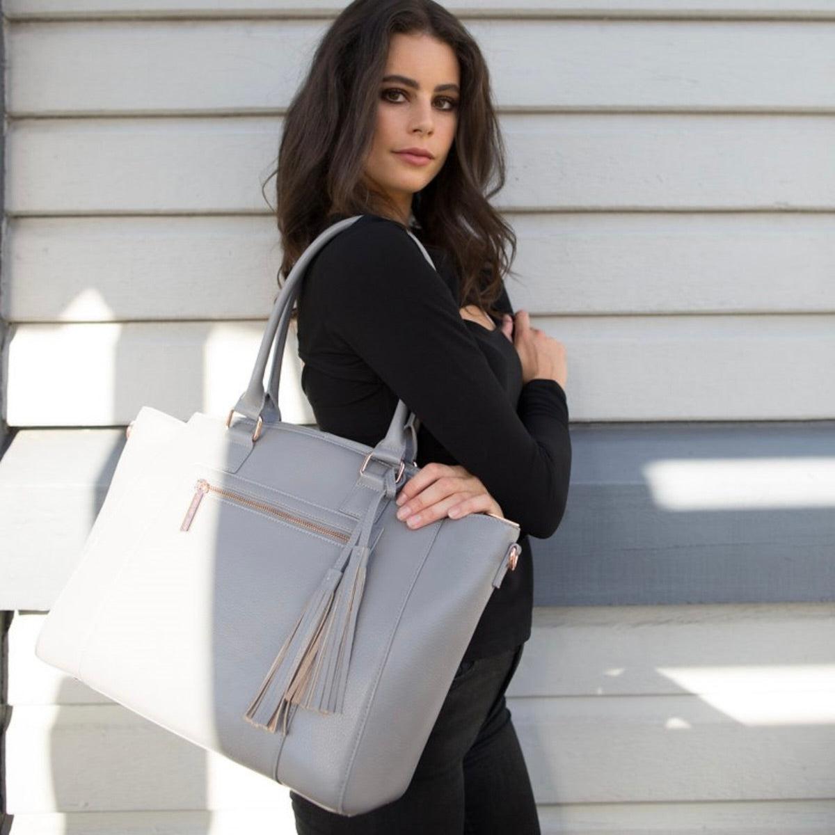 LISA 14” LAPTOP HANDBAG MIXED BUNDLE | ITALIAN LEATHER-Laptop bag-CODE REPUBLIC-CODE REPUBLIC laptop bags womens laptop bags laptop handbags ladies laptop bags laptop carrying bags