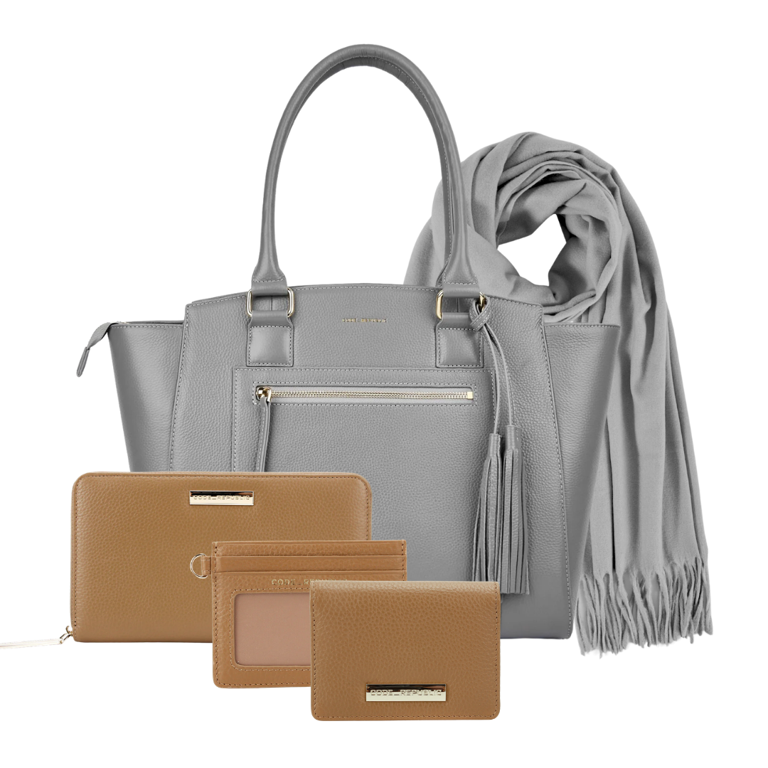 LISA 14” LAPTOP HANDBAG MIXED BUNDLE | ITALIAN LEATHER-Laptop bag-CODE REPUBLIC-CODE REPUBLIC laptop bags womens laptop bags laptop handbags ladies laptop bags laptop carrying bags