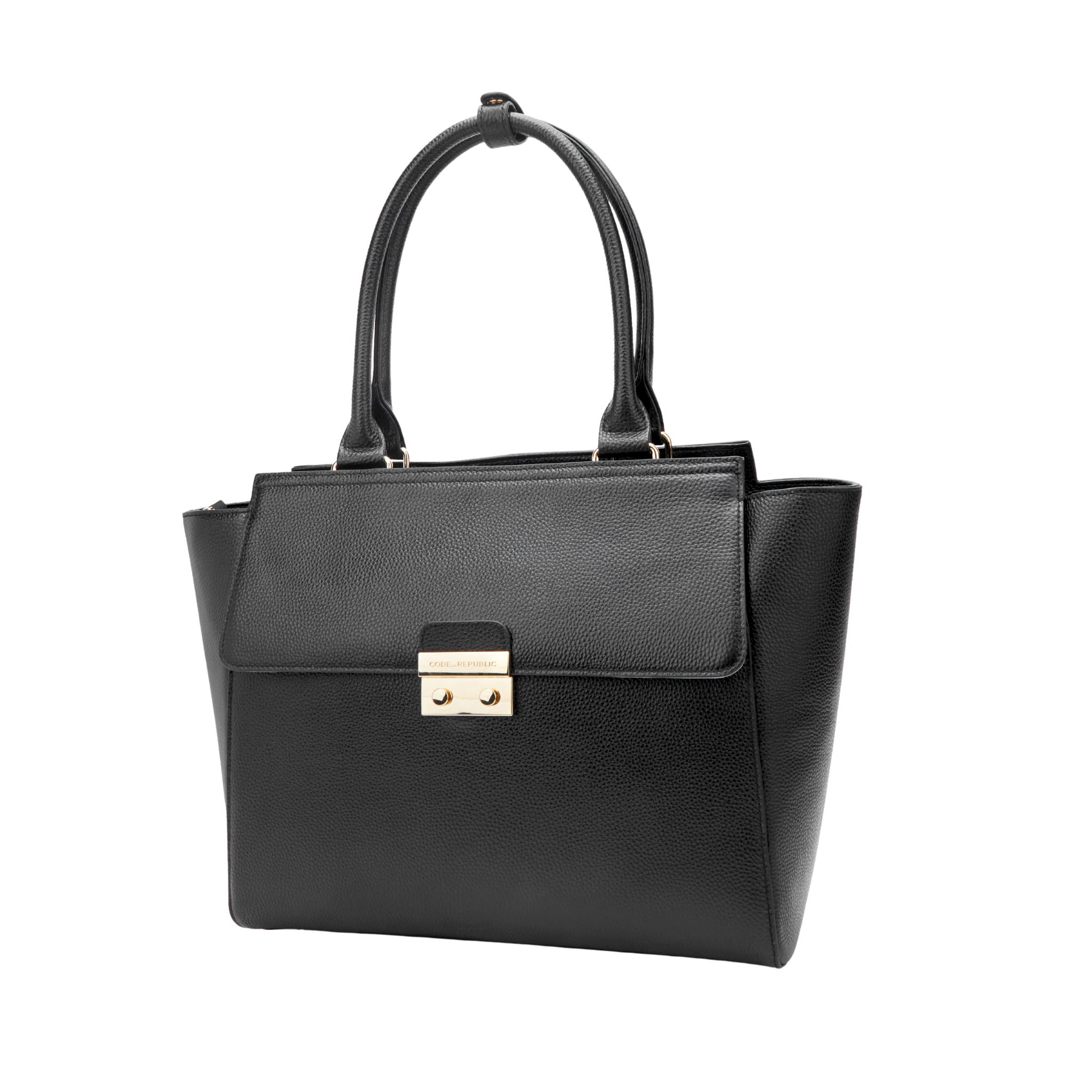 DANIELLE 14” LAPTOP HANDBAG | ITALIAN LEATHER-Laptop bag-CODE REPUBLIC-Black-CODE REPUBLIC laptop bags womens laptop bags laptop handbags ladies laptop bags laptop carrying bags