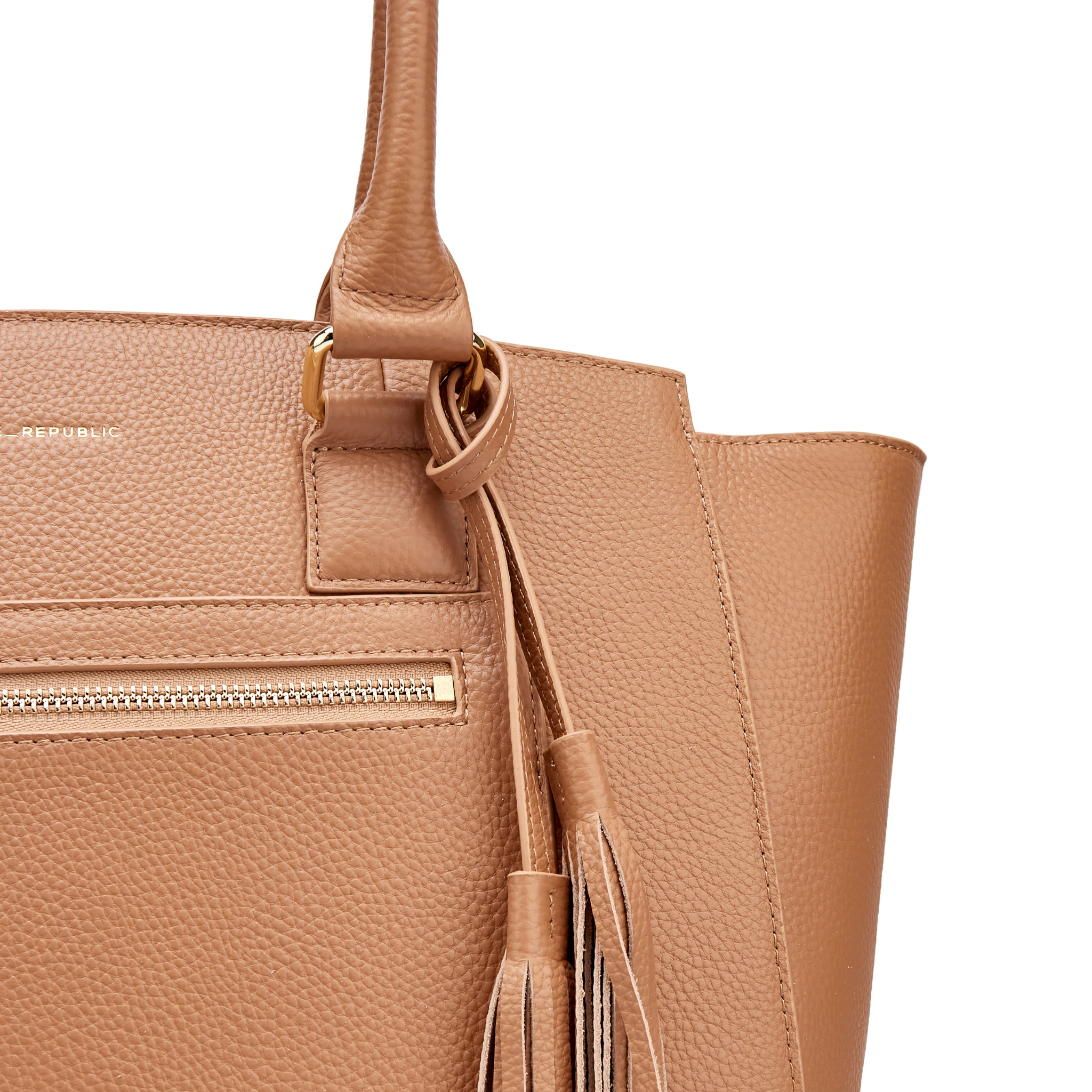 LISA 14" LAPTOP HANDBAG | ITALIAN LEATHER-Laptop bag-CODE REPUBLIC-Grey-CODE REPUBLIC laptop bags womens laptop bags laptop handbags ladies laptop bags laptop carrying bags