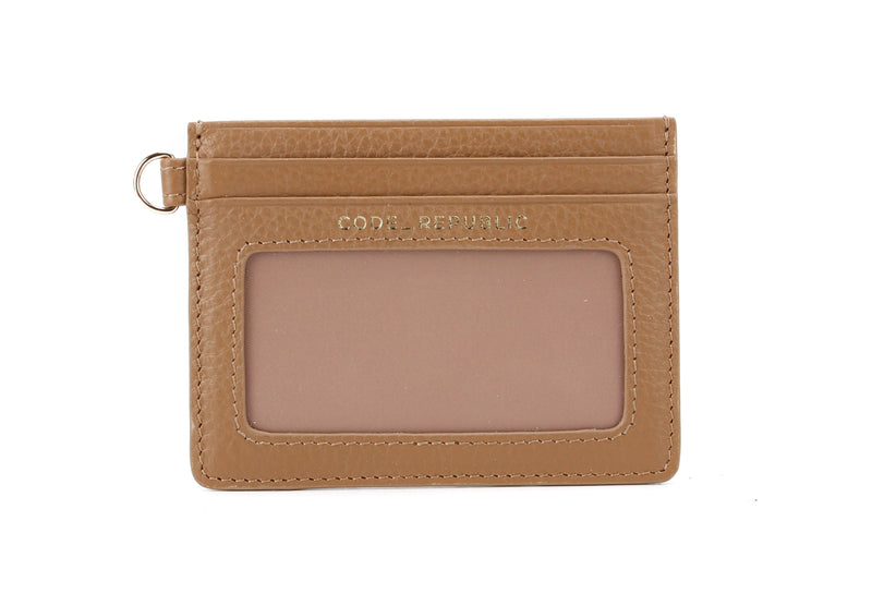 SECURITY PASS & TRANSPORT CARD-Business card holder-CODE REPUBLIC-TAN-CODE REPUBLIC laptop bags womens laptop bags laptop handbags ladies laptop bags laptop carrying bags